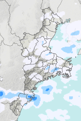 雨量分布マップ